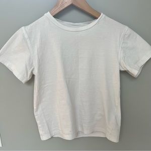 Calvin Klein White T-shirt - Size XS